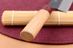 Couteau de chef japonais artisanal Wusaki Yuzo BS2 damas 21cm