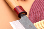 Couteau de chef japonais artisanal Wusaki Yuzo BS2 damas 21cm