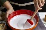 Spatule en silicone Le Creuset Création petit modèle 4,5cm cerise