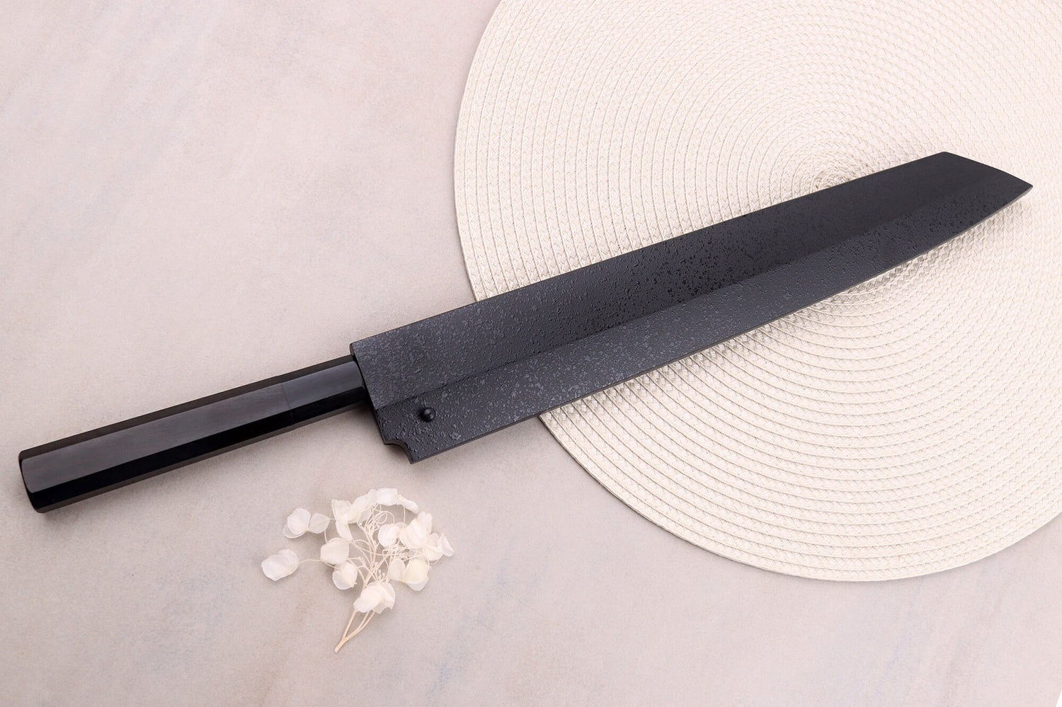 Couteau yanagiba kiritsuke 30cm japonais artisanal Sakai Takayuki Hien