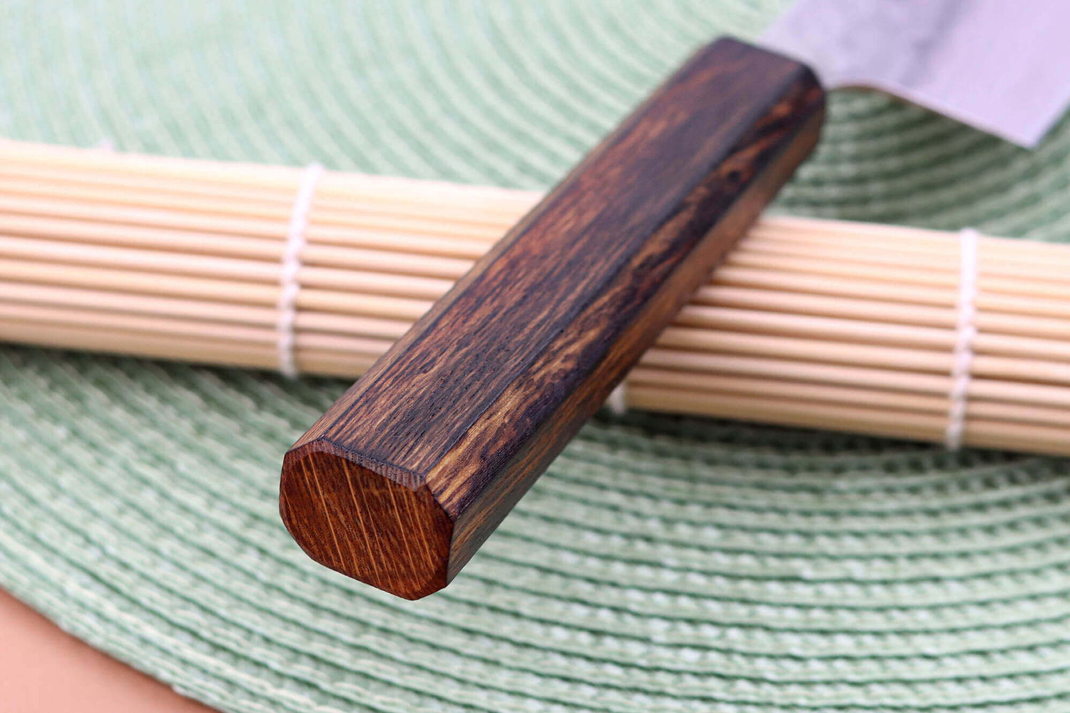 Couteau santoku 16,5cm japonais artisanal Yuzo Enju Damas 440C