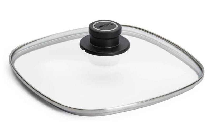 Couvercle Woll carré en verre de sécurité - 26 cm