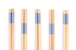 Set de 5 paires de baguettes chinoises en bambou Kutoyama - Modèle 2