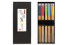 Set de 5 paires de baguettes chinoises en bambou Kutoyama - Modèle 8