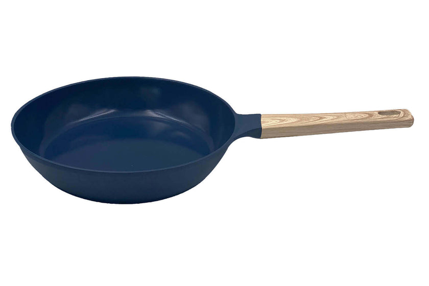 L'Incroyable Poêle Cookut bleu myrtille antiadhérente en céramique