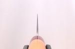 Couteau kiritsuke japonais artisanal Tsunehisa Aogami Super martelé 21cm