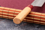 Couteau kiritsuke japonais artisanal Tsunehisa Aogami Super martelé 21cm