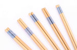 Set de 5 paires de baguettes chinoises en bambou Kutoyama - Modèle 10