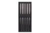 Set de 5 paires de baguettes chinoises en inox noir Kutoyama
