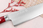 Couteau de chef japonais artisanal Takamura SGR 21cm acier SPG2