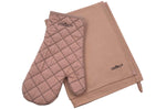 Set gant et torchon Cookut en coton - Guimauve