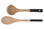 Set cuillère et louche Cookut en bois - Graphite