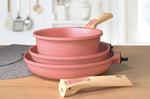 L'Incroyable Casserole Cookut 20cm à poignée amovible - Guimauve