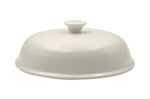 Couvercle à pain pour cocotte Cookut 24cm en céramique blanche