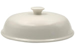 Couvercle à pain pour cocotte Cookut 28cm en céramique blanche