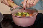 L'Incroyable Casserole Cookut 16cm antiadhérente - Guimauve