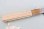Couteau yanagiba 27cm japonais artisanal Nakamura Kaishin Ginsan Damas