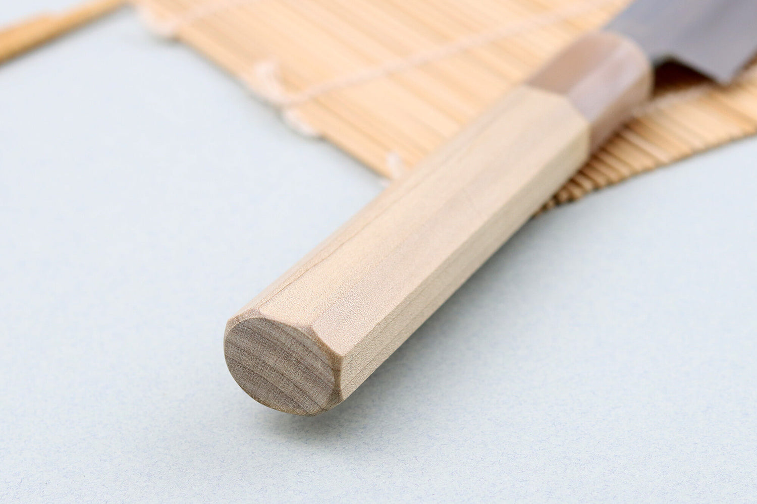Couteau yanagiba 27cm japonais artisanal Nakamura Kaishin Ginsan Damas