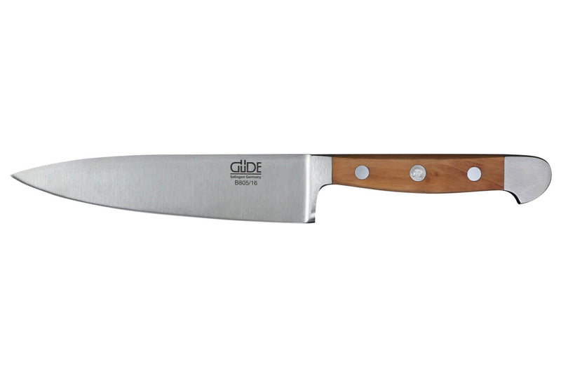 Couteau de chef Güde Alpha Poire 16cm en acier forgé