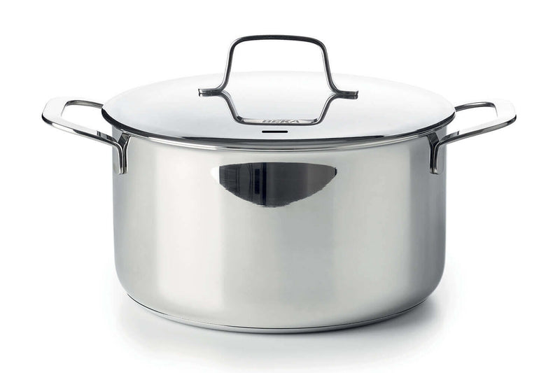 Faitout Beka Maestro en acier inoxydable 18/10 avec couvercle - 16cm
