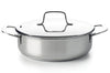 Sauteuse Beka Maestro 24cm en acier inoxydable 18/10 2 anses + couvercle