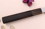 Couteau yanagiba 30cm japonais artisanal Nakamura Kaishin Suminagashi WS1