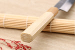 Couteau yanagiba 27cm japonais artisanal Nakamura Kaishin Saku WS2 en magnolia