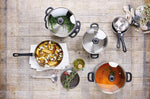 Set de 5 casseroles Beka Polo en acier inoxydable 18/10 et poignée en bakélite