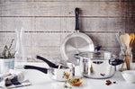 Set de 5 casseroles Beka Polo en acier inoxydable 18/10 et poignée en bakélite