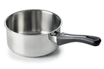 Set de 5 casseroles Beka Polo en acier inoxydable 18/10 et poignée en bakélite