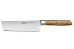 Couteau nakiri 16cm 32 Dumas Signature manche en chêne vert