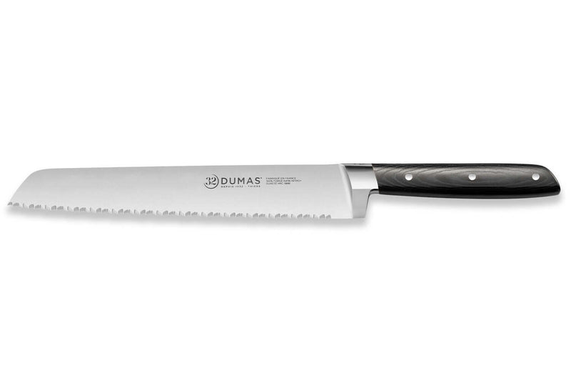 Couteau à pain 20cm 32 Dumas Signature manche en micarta