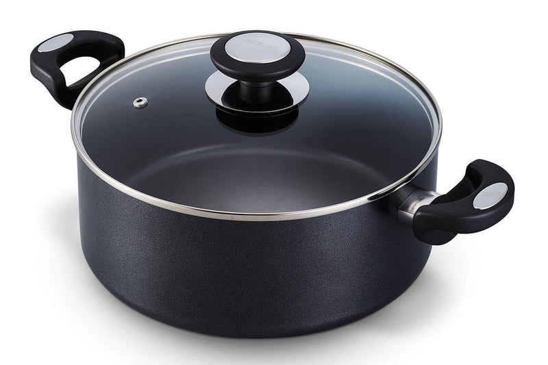 Faitout Beka Pro Induc revêtement céramique antiadhérent + couvercle en verre - 20cm