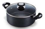 Faitout Beka Pro Induc revêtement céramique antiadhérent + couvercle en verre - 20cm
