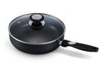Sauteuse Beka Pro Induc revêtement céramique antiadhérent + couvercle en verre - 24cm