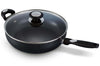 Sauteuse Beka Pro Induc revêtement céramique antiadhérent + couvercle en verre - 28cm