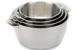 Set de 4 casseroles amovibles Beka Select 14 à 20cm en acier inoxydable 18/10