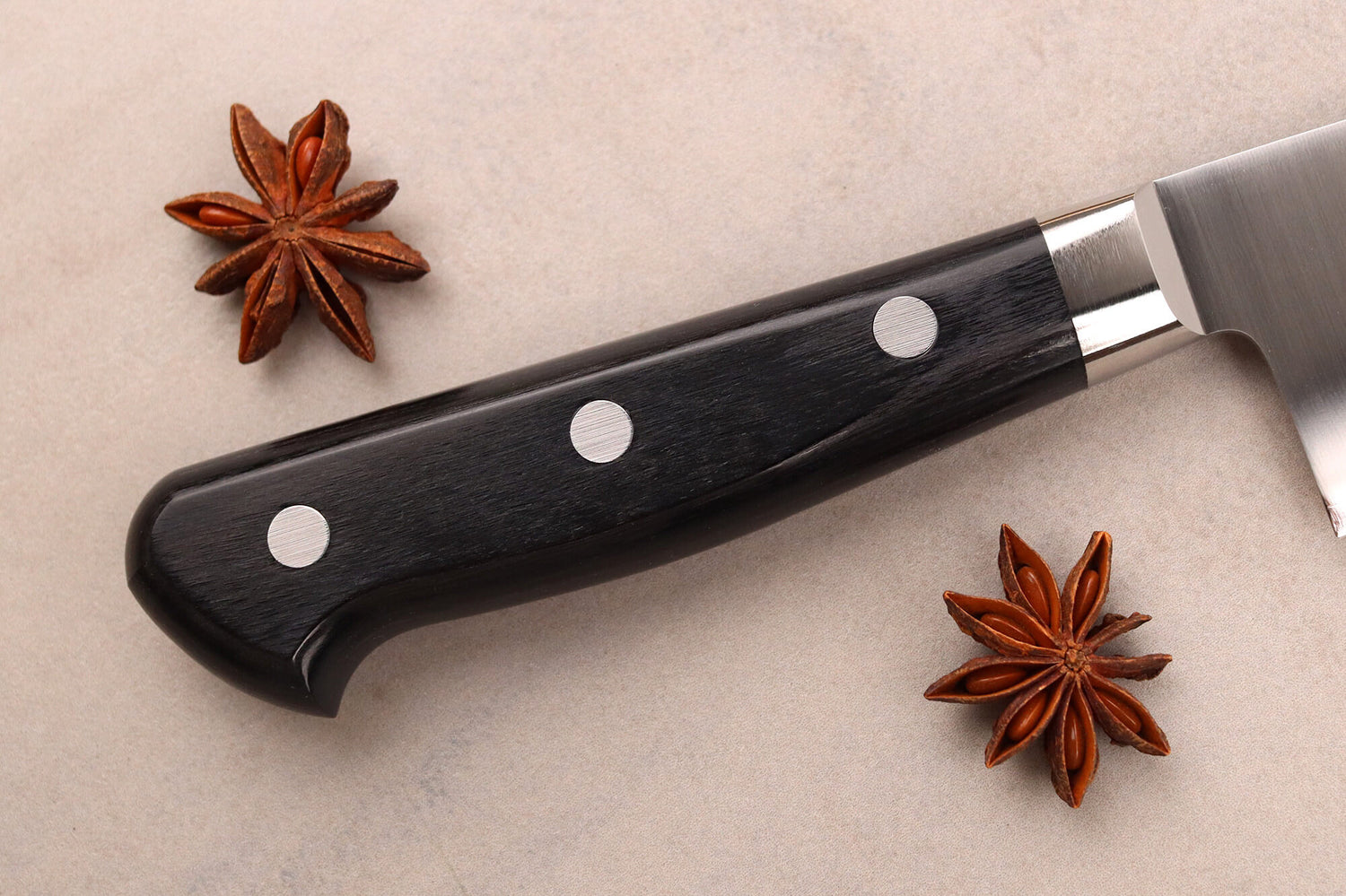 Couteau de chef 18cm japonais artisanal Takamura VG10 poli