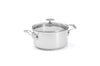 Faitout De Buyer Milady en acier inoxydable avec couvercle - 20cm