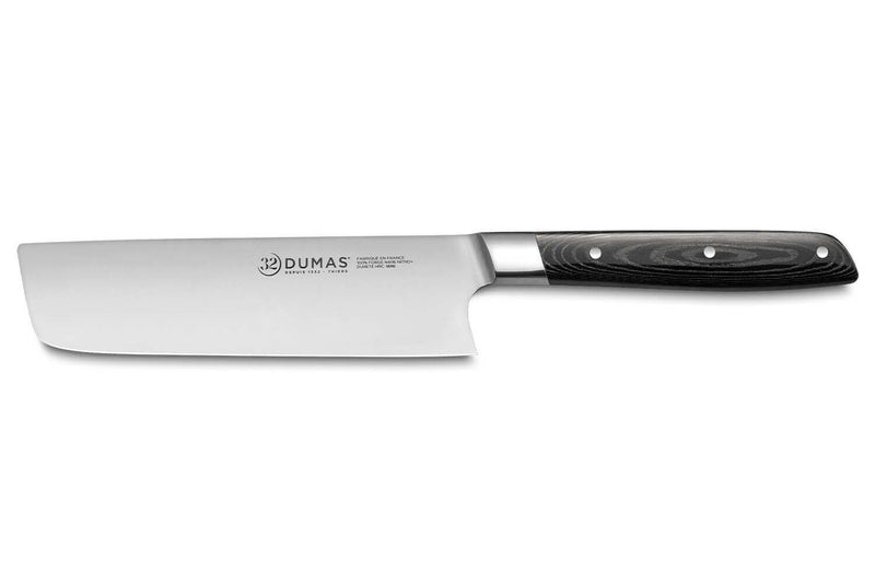 Couteau nakiri 16cm 32 Dumas Signature manche en micarta
