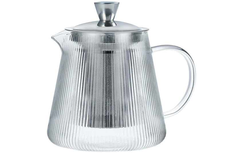 Théière Cristel Darjeeling 1,2L en verre borosilicate avec filtre démontable