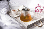 Théière Cristel Darjeeling 1,2L en verre borosilicate avec filtre démontable