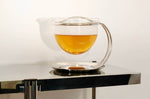 Théière Mono Filio 1,5L en verre borosilicate avec support en inox 18/10