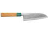 Couteau santoku 16,5cm japonais artisanal Makoto Kurosaki Kodama VG10
