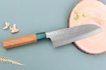 Couteau santoku 16,5cm japonais artisanal Makoto Kurosaki Kodama VG10