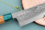 Couteau santoku 16,5cm japonais artisanal Makoto Kurosaki Kodama VG10