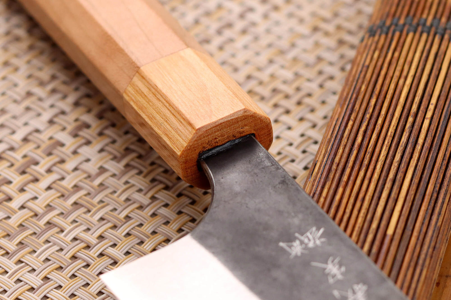 Couteau bunka japonais artisanal Yoshimi Kato AS Brut 16,5cm