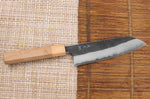 Couteau santoku japonais artisanal Yoshimi Kato AS Brut 16,5cm