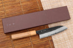 Couteau santoku japonais artisanal Yoshimi Kato AS Brut 16,5cm