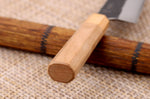 Couteau santoku japonais artisanal Yoshimi Kato AS Brut 16,5cm